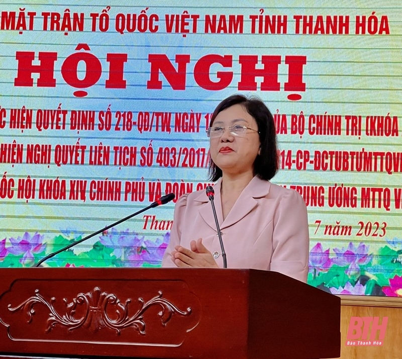 Tổng kết 10 năm thực hiện Quyết định số 218-QĐ/TW và sơ kết 5 năm thực hiện Nghị quyết liên tịch số 403/2017