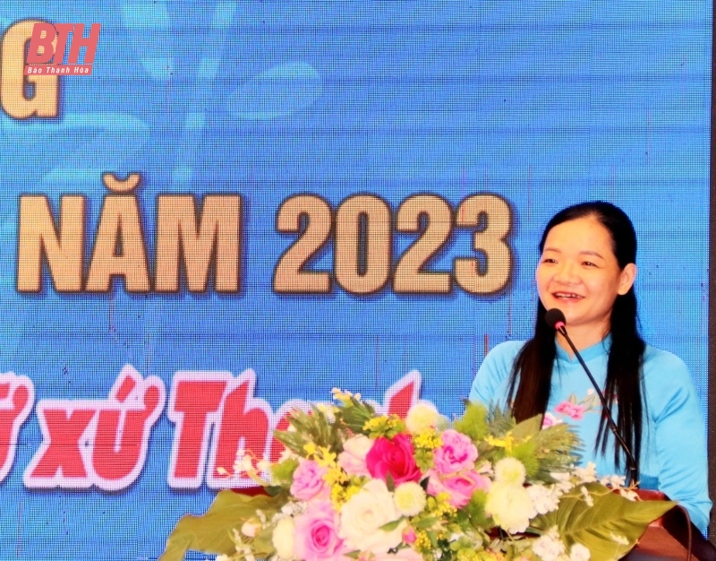 Giao lưu, biểu dương 100 Chủ tịch Hội phụ nữ cơ sở giỏi năm 2023