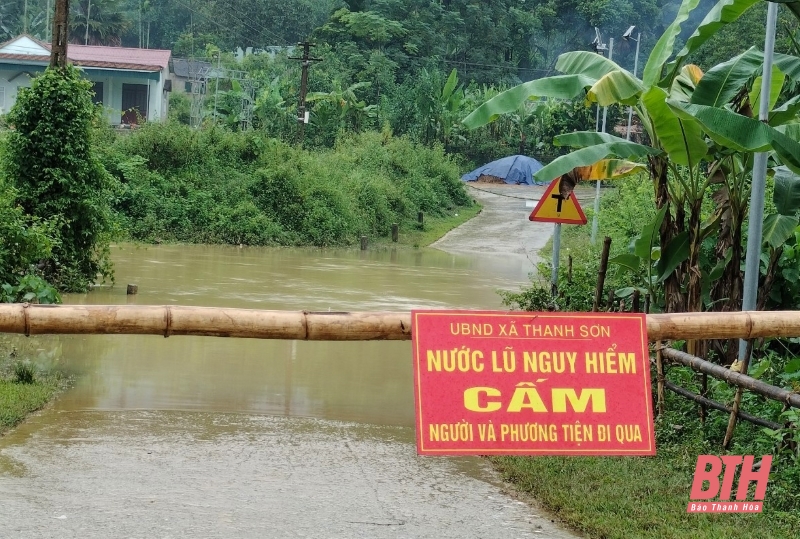 Ứng phó với mưa lớn, nguy cơ ngập lụt, lũ quét, sạt lở đất trên địa bàn Thanh Hóa