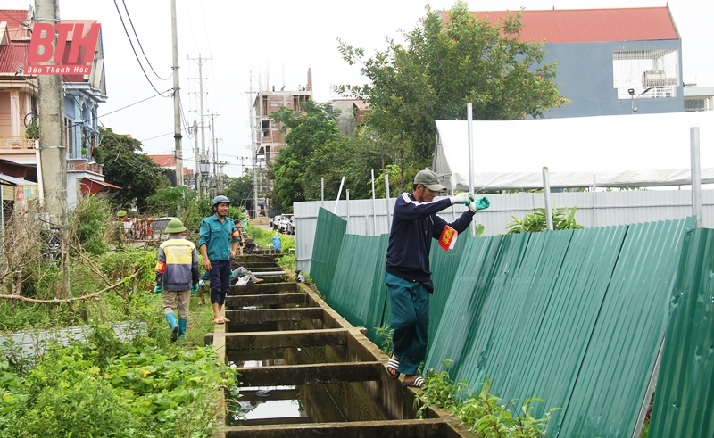 Cưỡng chế thu hồi đất thực hiện dự án Hạ tầng kỹ thuật khu dân cư số 3, thị trấn Quán Lào