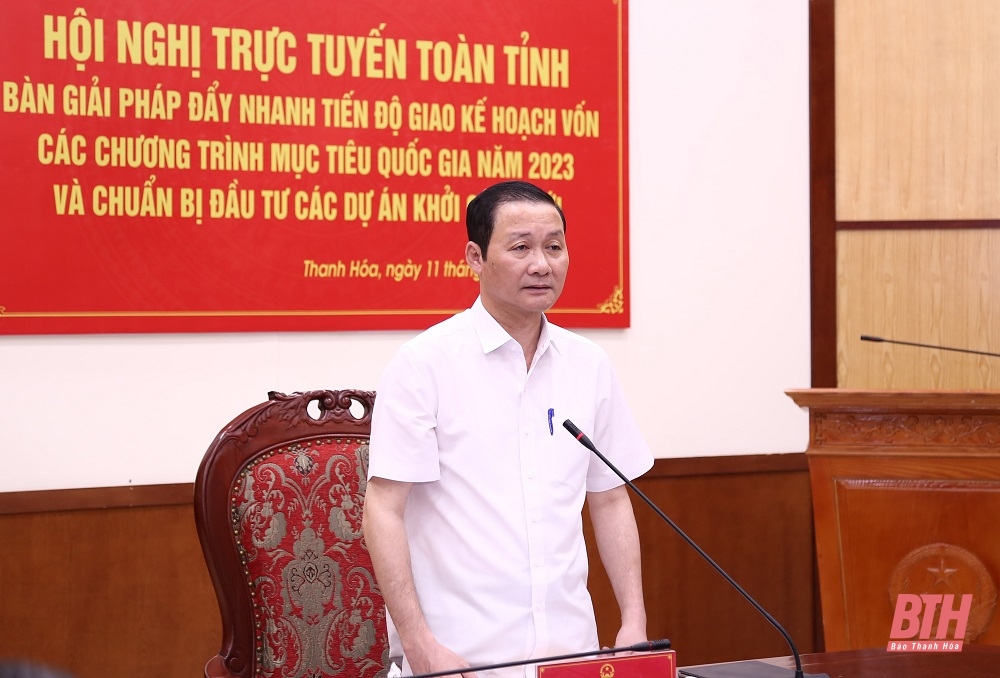 Đẩy nhanh tiến độ giao kế hoạch vốn các chương trình mục tiêu quốc gia năm 2023