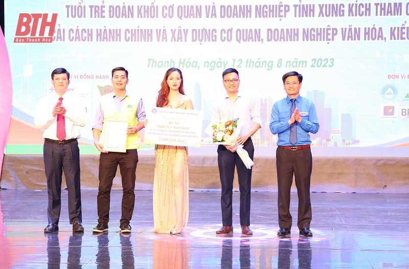 Chung kết hội thi “Tuổi trẻ Đoàn Khối Cơ quan và Doanh nghiệp tỉnh xung kích tham gia cải cách hành chính và xây dựng cơ quan, doanh nghiệp văn hoá, kiểu mẫu”