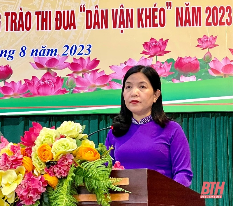 Trao đổi kinh nghiệm công tác dân vận và phong trào thi đua “Dân vận khéo” năm 2023 giữa 3 tỉnh Thanh Hóa - Nghệ An - Hà Tĩnh