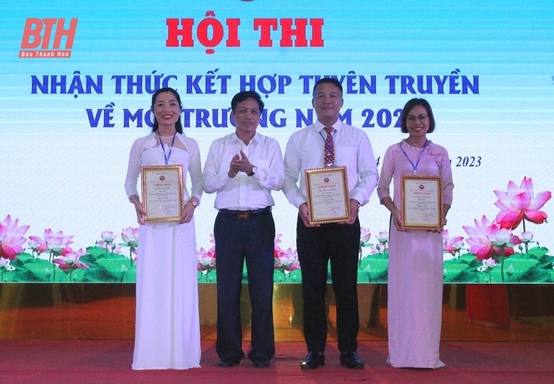 Hội thi “Nhận thức kết hợp tuyên truyền về môi trường” năm 2023