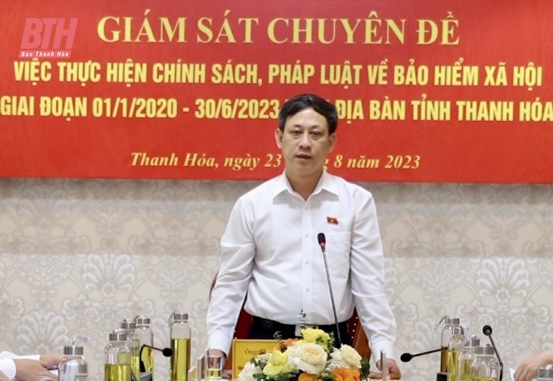 Giám sát việc thực hiện chính sách pháp luật tại BHXH tỉnh