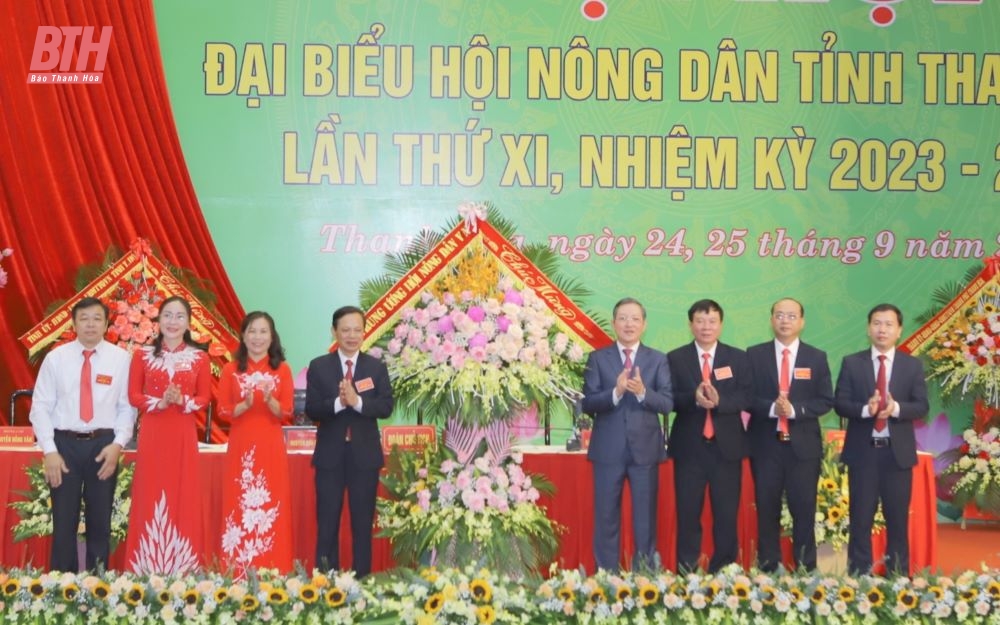 Đại hội đại biểu Hội Nông dân tỉnh Thanh Hóa khóa XI, nhiệm kỳ 2023-2028 thành công tốt đẹp