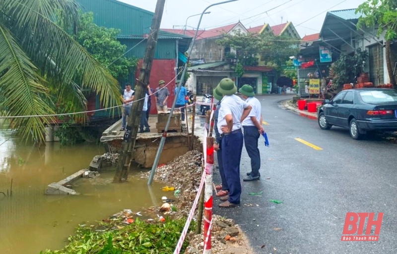 Tình hình mưa lũ ngày 28-9: Lang Chánh nhiều học sinh không thể đến trường; Bá Thước tập trung tìm kiếm người mất tích