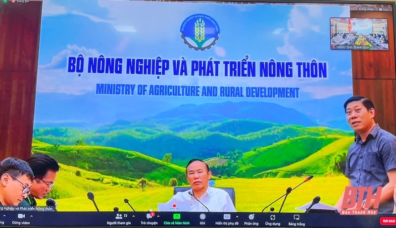 Hội nghị trực tuyến chuẩn bị đón và làm việc với Đoàn Thanh tra của Ủy ban châu Âu lần thứ 4