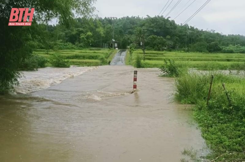 Tình hình mưa lũ ngày 28-9: Lang Chánh nhiều học sinh không thể đến trường; Bá Thước tập trung tìm kiếm người mất tích