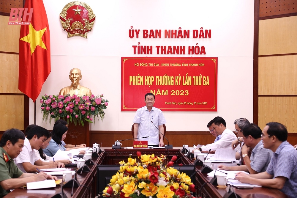 Hội đồng Thi đua - Khen thưởng tỉnh tổ chức phiên họp thường kỳ lần thứ ba - năm 2023