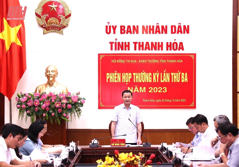 Hội đồng Thi đua - Khen thưởng tỉnh tổ chức phiên họp thường kỳ lần thứ ba - năm 2023