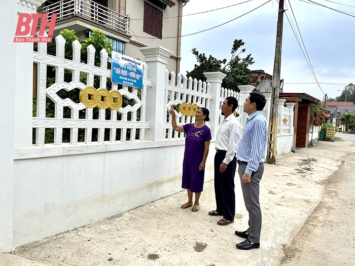 Hà Trung - Bước chuyển sau nửa nhiệm kỳ thực hiện Nghị quyết Đại hội Đảng bộ huyện lần thứ XXII (Bài 2): Nỗ lực hoàn thành huyện nông thôn mới