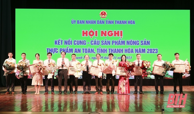 Kết nối cung - cầu sản phẩm nông sản, thực phẩm an toàn tỉnh Thanh Hóa năm 2023