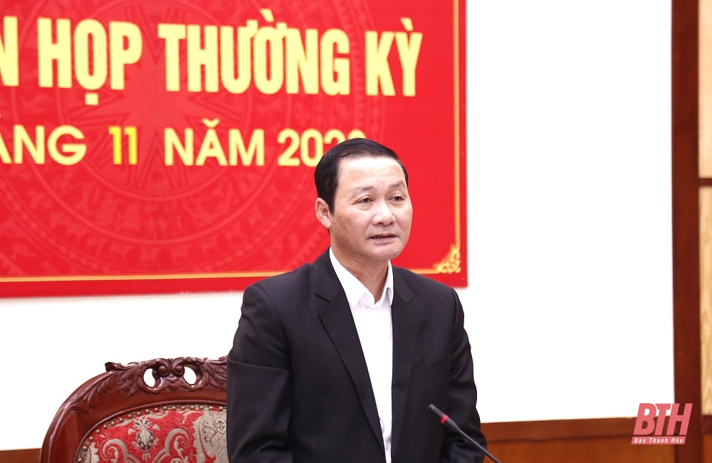 Phiên họp thường kỳ tháng 11: Đánh giá tình hình kinh tế - xã hội năm 2023 và một số nội dung quan trọng khác