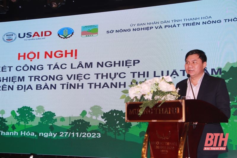 Tổng kết công tác lâm nghiệp năm 2023 và chia sẻ kinh nghiệm trong thực thi Luật Lâm nghiệp