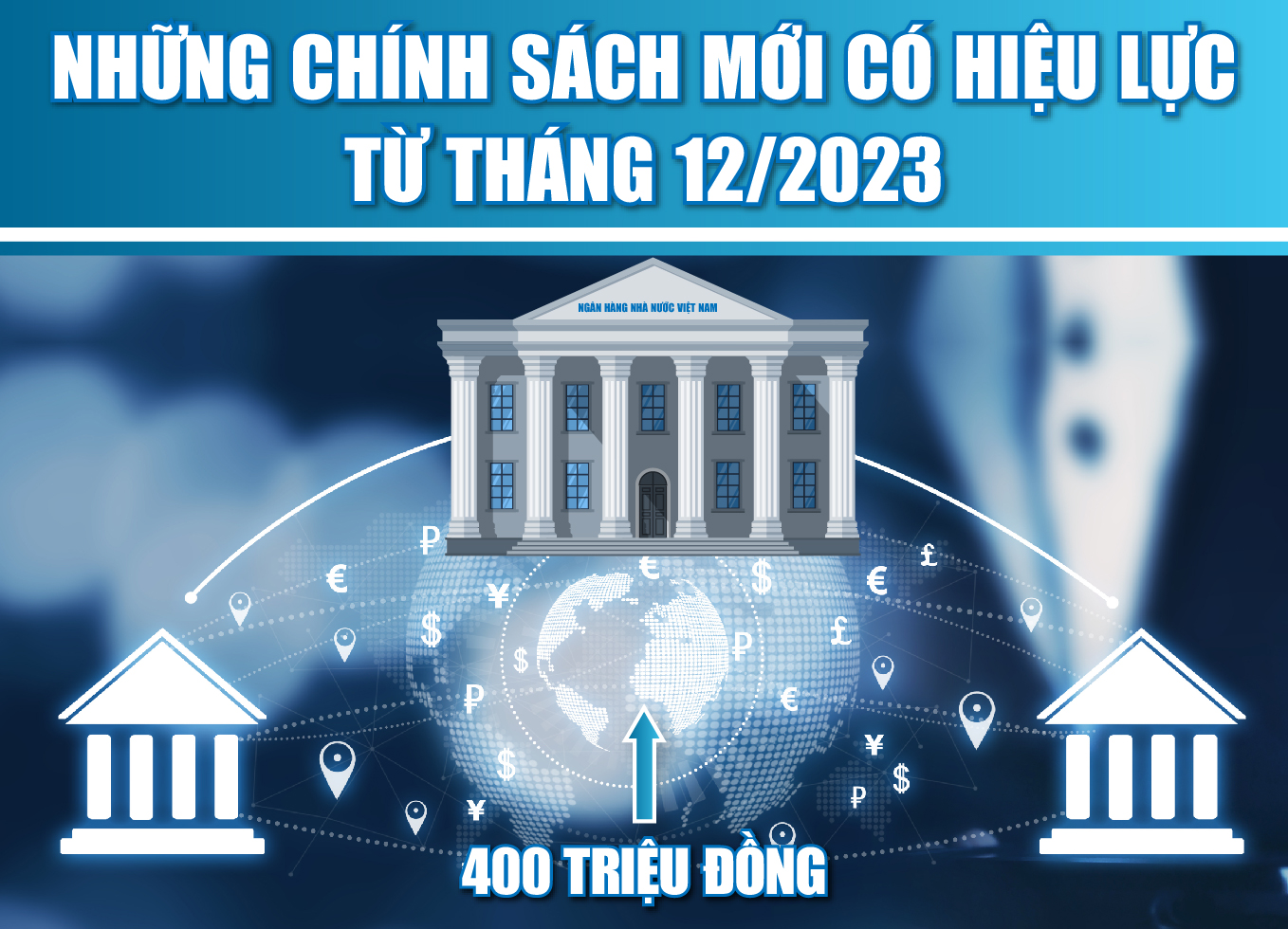 [Infographics] – Những chính sách mới có hiệu lực từ tháng 12/2023