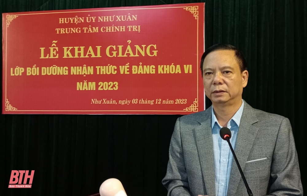 Như Xuân: 95 tân binh chuẩn bị lên đường nhập ngũ được bồi dưỡng nhận thức về Đảng