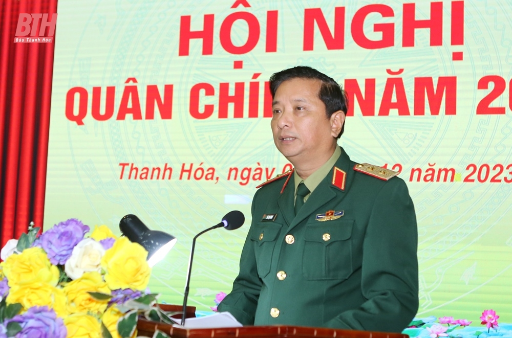 Bộ CHQS tỉnh tổ chức hội nghị Quân chính năm 2023