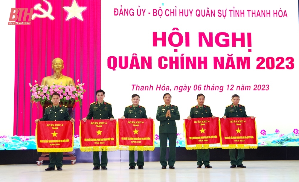 Bộ CHQS tỉnh tổ chức hội nghị Quân chính năm 2023