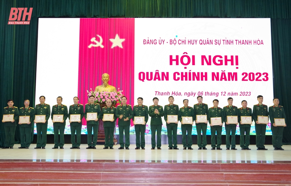 Bộ CHQS tỉnh tổ chức hội nghị Quân chính năm 2023